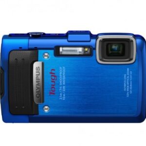 Olympus Stylus TG-830 iHS Digital Camera with 5x Optical Zoom and 3-Inch LCD (Blue) (Old Model)