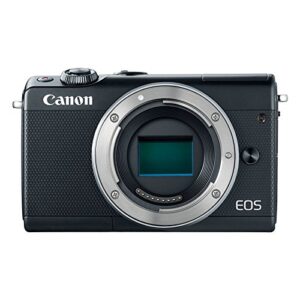 canon eos m100 mirrorless camera wi-fi, bluetooth, and nfc enabled (black)