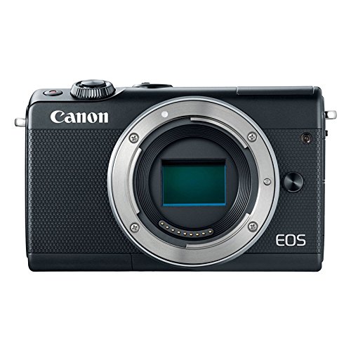 Canon EOS M100 Mirrorless Camera Wi-Fi, Bluetooth, and NFC Enabled (Black)