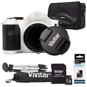 vivitar vivicam s1527 16.1 megapixel compact camera, white (vs1527-wht)