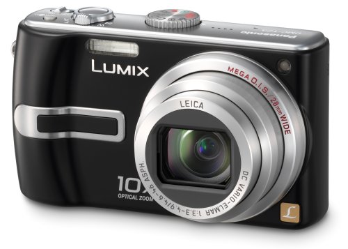Panasonic Lumix DMC-TZ3K 7.2MP Digital Camera with 10x Optical Image Stabilized Zoom (Black)