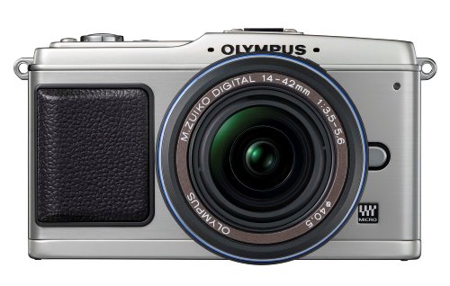 Olympus PEN E-P1 12.3 MP Micro Four Thirds Interchangeable Lens Digital Camera with 3-inch LCD and Silver 14-42mm f/3.5-5.6 Zuiko Digital Zoom Lens (Silver)