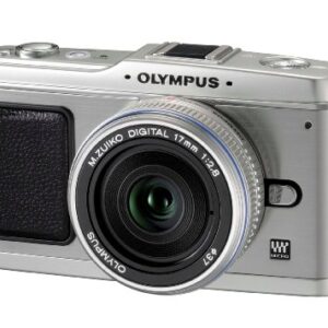 Olympus PEN E-P1 12.3 MP Micro Four Thirds Interchangeable Lens Digital Camera with 3-inch LCD and Silver 14-42mm f/3.5-5.6 Zuiko Digital Zoom Lens (Silver)