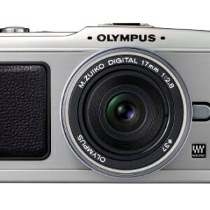 Olympus PEN E-P1 12.3 MP Micro Four Thirds Interchangeable Lens Digital Camera with 3-inch LCD and Silver 14-42mm f/3.5-5.6 Zuiko Digital Zoom Lens (Silver)