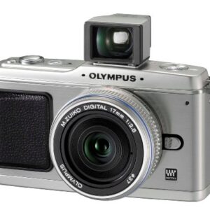 Olympus PEN E-P1 12.3 MP Micro Four Thirds Interchangeable Lens Digital Camera with 3-inch LCD and Silver 14-42mm f/3.5-5.6 Zuiko Digital Zoom Lens (Silver)