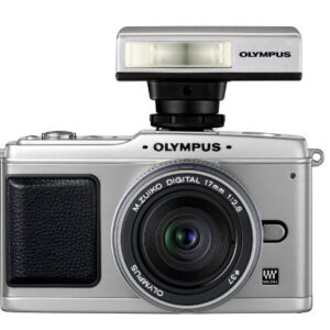 Olympus PEN E-P1 12.3 MP Micro Four Thirds Interchangeable Lens Digital Camera with 3-inch LCD and Silver 14-42mm f/3.5-5.6 Zuiko Digital Zoom Lens (Silver)