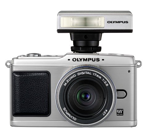 Olympus PEN E-P1 12.3 MP Micro Four Thirds Interchangeable Lens Digital Camera with 3-inch LCD and Silver 14-42mm f/3.5-5.6 Zuiko Digital Zoom Lens (Silver)