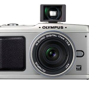 Olympus PEN E-P1 12.3 MP Micro Four Thirds Interchangeable Lens Digital Camera with 3-inch LCD and Silver 14-42mm f/3.5-5.6 Zuiko Digital Zoom Lens (Silver)