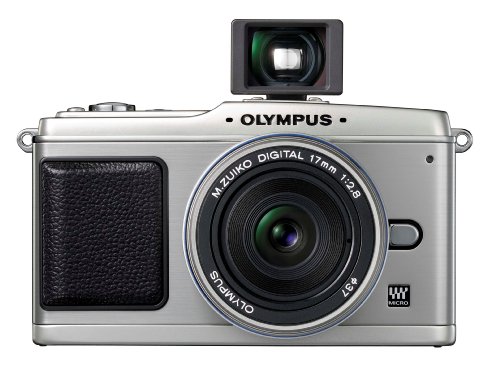 Olympus PEN E-P1 12.3 MP Micro Four Thirds Interchangeable Lens Digital Camera with 3-inch LCD and Silver 14-42mm f/3.5-5.6 Zuiko Digital Zoom Lens (Silver)