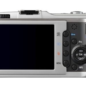 Olympus PEN E-P1 12.3 MP Micro Four Thirds Interchangeable Lens Digital Camera with 3-inch LCD and Silver 14-42mm f/3.5-5.6 Zuiko Digital Zoom Lens (Silver)