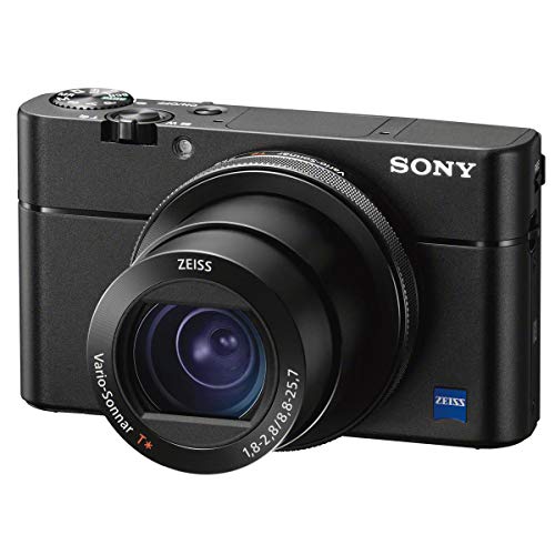 Sony Cyber-Shot DSC-RX100 VA Digital Camera, Black - Bundle with 32GB SDHC U3 Card, Camera Case, Cleaning Kit, Memory Wallet, Card Reader, Mac Software Package