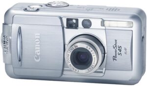 canon powershot s45 4mp digital camera w/ 3x optical zoom