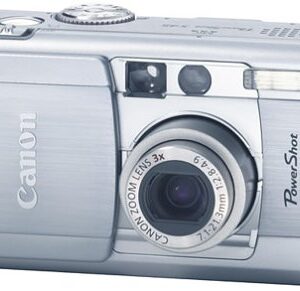 Canon PowerShot S45 4MP Digital Camera w/ 3x Optical Zoom