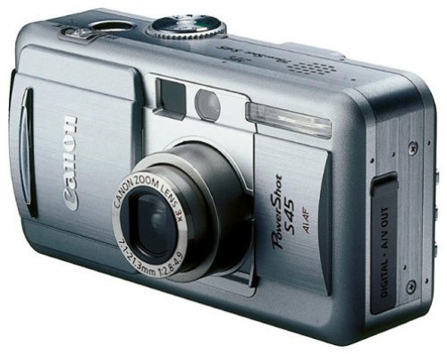 Canon PowerShot S45 4MP Digital Camera w/ 3x Optical Zoom