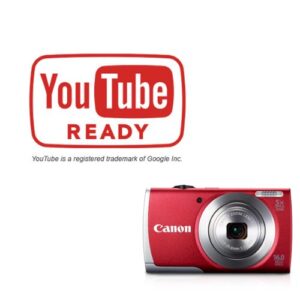 Canon PowerShot A2600 16.0 MP Digital Camera with 5x Optical Zoom and 720p Full HD Video Recording (Red) (OLD MODEL)