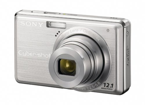 Sony Cybershot DSC-S980 12.1MP Digital Camera with 4x Optical Zoom with Super Steady Shot Image Stabilization (Silver)