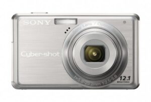 sony cybershot dsc-s980 12.1mp digital camera with 4x optical zoom with super steady shot image stabilization (silver)