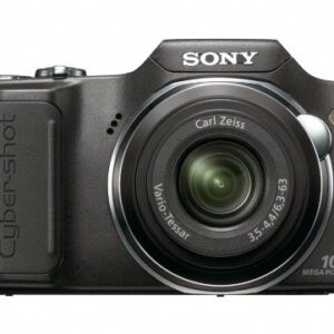 Sony Cyber-shot DSC-H20/B 10.1 MP Digital Camera with 10x Optical Zoom and Super Steady Shot Image Stabilization