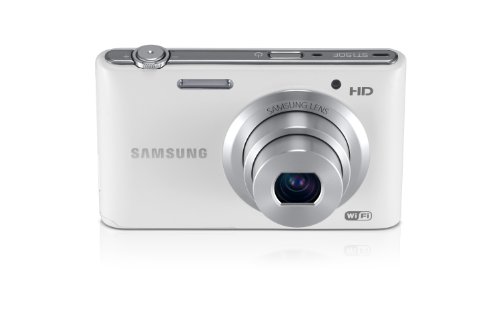 Samsung ST150F 16.2MP Smart WiFi Digital Camera with 5x Optical Zoom and 3.0" LCD Screen (White) (OLD MODEL)