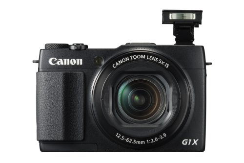 Canon PowerShot G1 X Mark II Digital Camera w/ 12.8 MP 1/1.5 Inch Sensor & Wi-Fi Enabled