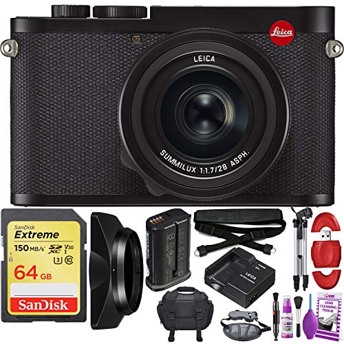 Leica Q2 Digital Camera with Summilux 28mm f/1.7 ASPH. Lens - Pro Travel Bundle