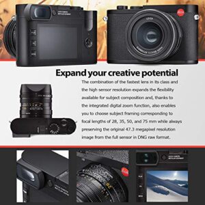 Leica Q2 Digital Camera with Summilux 28mm f/1.7 ASPH. Lens - Pro Travel Bundle