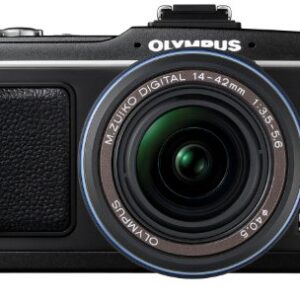 Olympus E-P2 12.3 MP Micro Four Thirds Interchangeable Lens Digital Camera with 14-42mm f/3.5-5.6 Zuiko Digital Zoom Lens (Electronic View Finder not included)