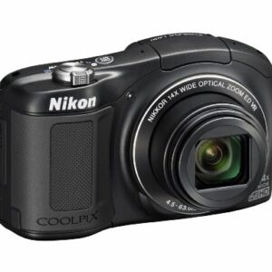 Nikon COOLPIX L620 18.1 MP CMOS Digital Camera with 14x Zoom Lens and Full 1080p HD Video (Black) (OLD MODEL)