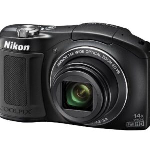 Nikon COOLPIX L620 18.1 MP CMOS Digital Camera with 14x Zoom Lens and Full 1080p HD Video (Black) (OLD MODEL)