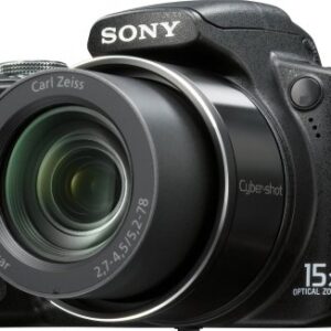 Sony Cyber-shot DSCH50 9.1 MP Digital Camera with 15x Optical Zoom with Super Steady Shot