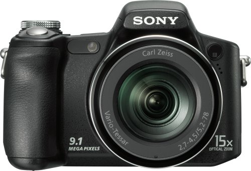 Sony Cyber-shot DSCH50 9.1 MP Digital Camera with 15x Optical Zoom with Super Steady Shot