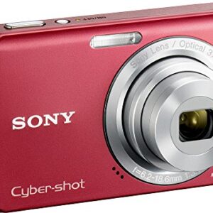 Sony Cybershot DSC-W180 10.1MP Digital Camera with 3x SteadyShot Stabilized Zoom and 2.7-inch LCD (Red)