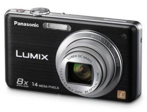 panasonic lumix dmc-fh20k 14.1 mp digital camera with 8x optical image stabilized zoom and 2.7-inch lcd (black)
