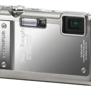 Olympus Stylus Tough 8010 14MP Digital Camera with 5x Wide Angle Zoom and 2.7 inch LCD (Silver) (Old Model)