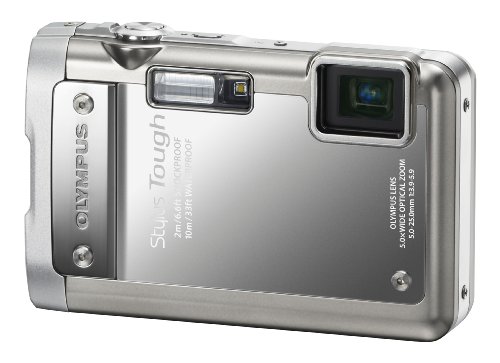 Olympus Stylus Tough 8010 14MP Digital Camera with 5x Wide Angle Zoom and 2.7 inch LCD (Silver) (Old Model)