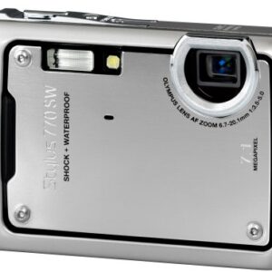 Olympus Stylus 770SW 7.1MP Digital Camera with 3x Optical Zoom (Silver)