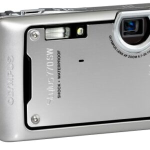 Olympus Stylus 770SW 7.1MP Digital Camera with 3x Optical Zoom (Silver)