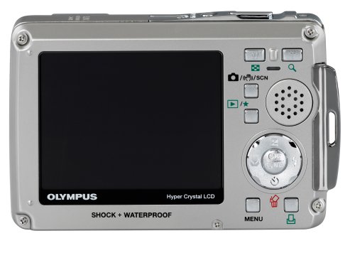 Olympus Stylus 770SW 7.1MP Digital Camera with 3x Optical Zoom (Silver)