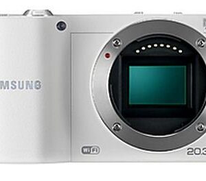 Samsung NX1000 White ~ 20.3MP Digital Camera Body Only