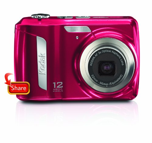 Kodak Easyshare C143 Digital Camera (Red)