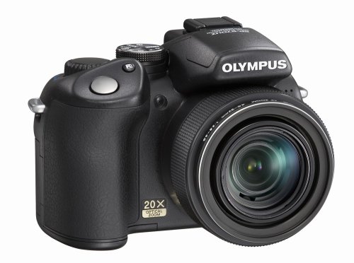 Olympus SP-570UZ 10MP Digital Camera with 20x Optical Dual Image Stabilized Zoom