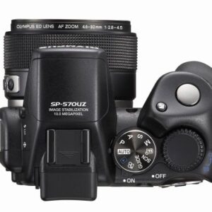 Olympus SP-570UZ 10MP Digital Camera with 20x Optical Dual Image Stabilized Zoom