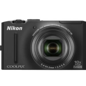 Nikon Coolpix S8100 12.1 MP CMOS Digital Camera with 10x Optical Zoom-Nikkor ED Lens and 3.0-Inch LCD (Black)