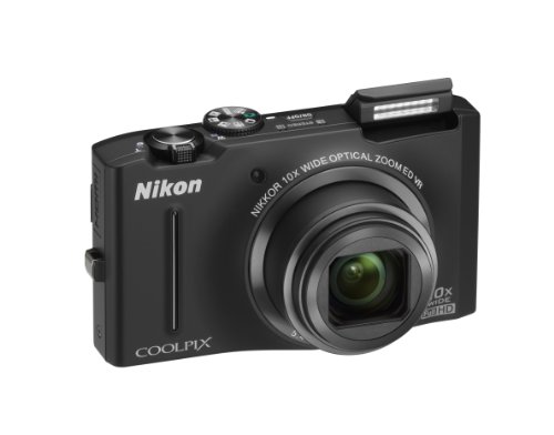 Nikon Coolpix S8100 12.1 MP CMOS Digital Camera with 10x Optical Zoom-Nikkor ED Lens and 3.0-Inch LCD (Black)