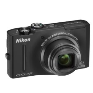 Nikon Coolpix S8100 12.1 MP CMOS Digital Camera with 10x Optical Zoom-Nikkor ED Lens and 3.0-Inch LCD (Black)