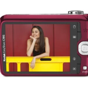 Kodak Easyshare C195 Digital Camera (Red) (Discontinued by Manufacturer)