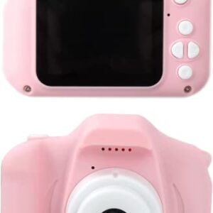 2022 Upgrade Kids Selfie Camera, Christmas Birthday Gifts for Boys Age 3-9, HD Digital Video Cameras for Toddler, Portable Toy for 3 4 5 6 7 8 Year Old Boy with 32GB SD Card (Pink)