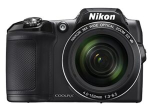 nikon coolpix l840 digital camera with 38x optical zoom and built-in wi-fi (black) (renewed)