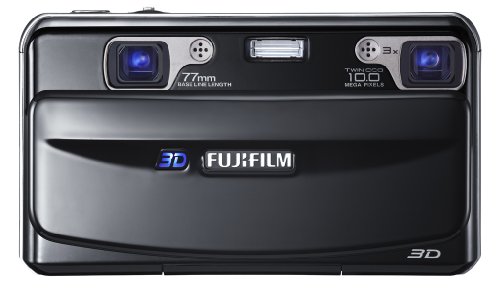 Fuji FinePix W1 Dual 10MP Real 3D Digital Camera with 3x Optical Zoom and 2.8 inch LCD