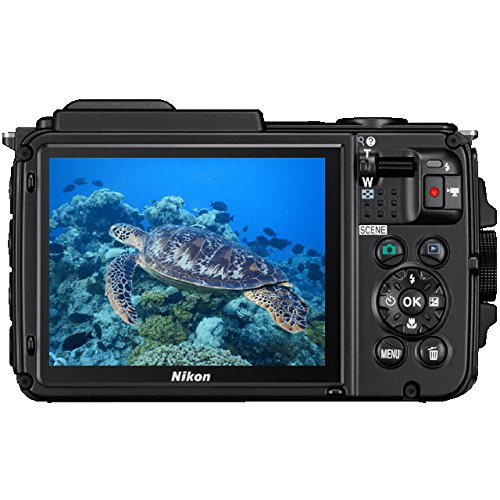 Nikon Coolpix AW130 16MP Waterproof Shockproof Digital Camera (Orange) (Renewed)